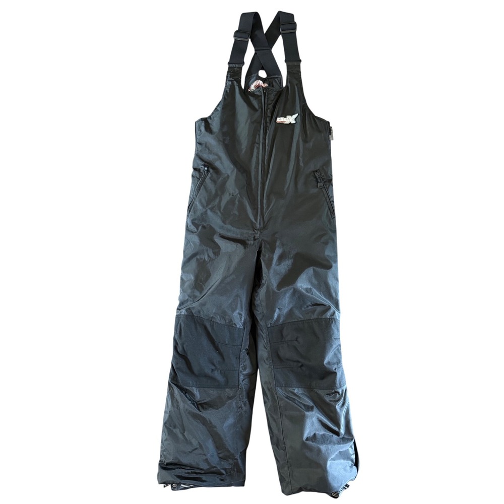Castle X Racewear Snow Bibs Mens Medium Black Insulated Airguard Overalls M